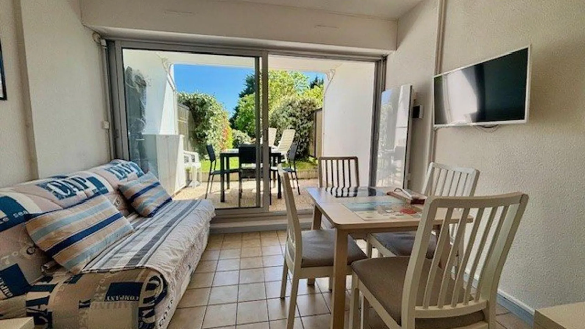Appartement T2 A Quiberon Avec Piscine, Jardin Et Animaux Acceptes - Fr-1-478-308
